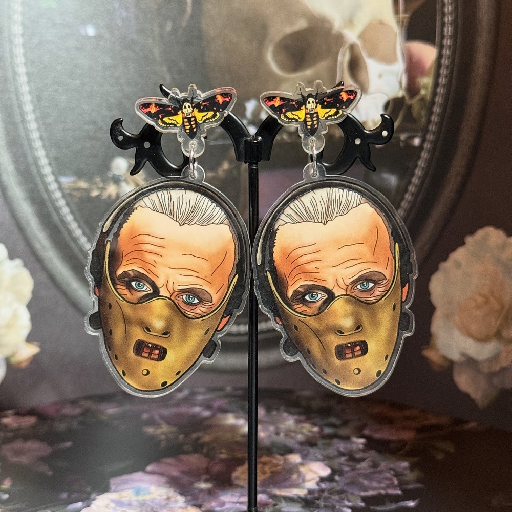 Silence of the Lambs-Hannibal Earrings
